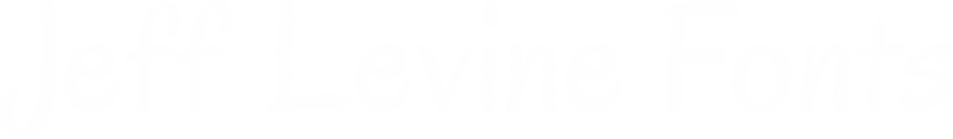 Jeff Levine Fonts Logo
